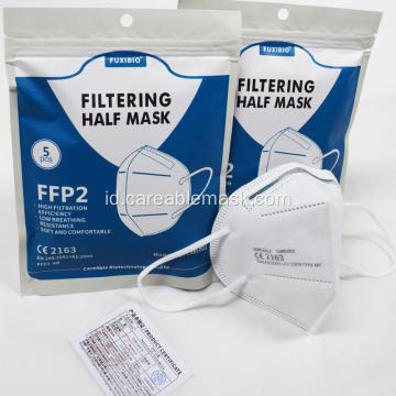 Respirator Partikulat Rata Dilipat FFP2 CE CARE002